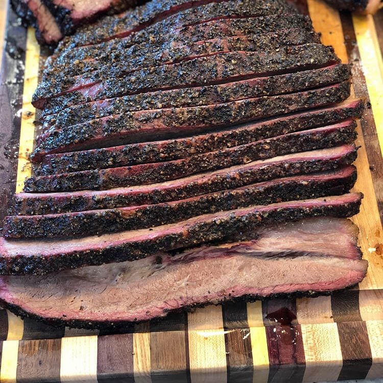 Garlic Junkie Smoked Beef Brisket