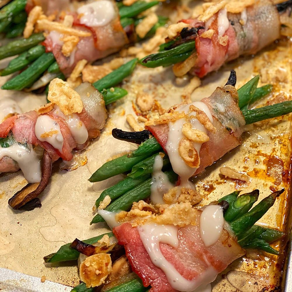 Garlic Junkie Green Bean Casserole Bundles