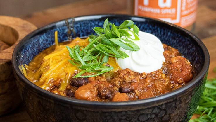 Image of Pumpkin Spice Turkey Chili