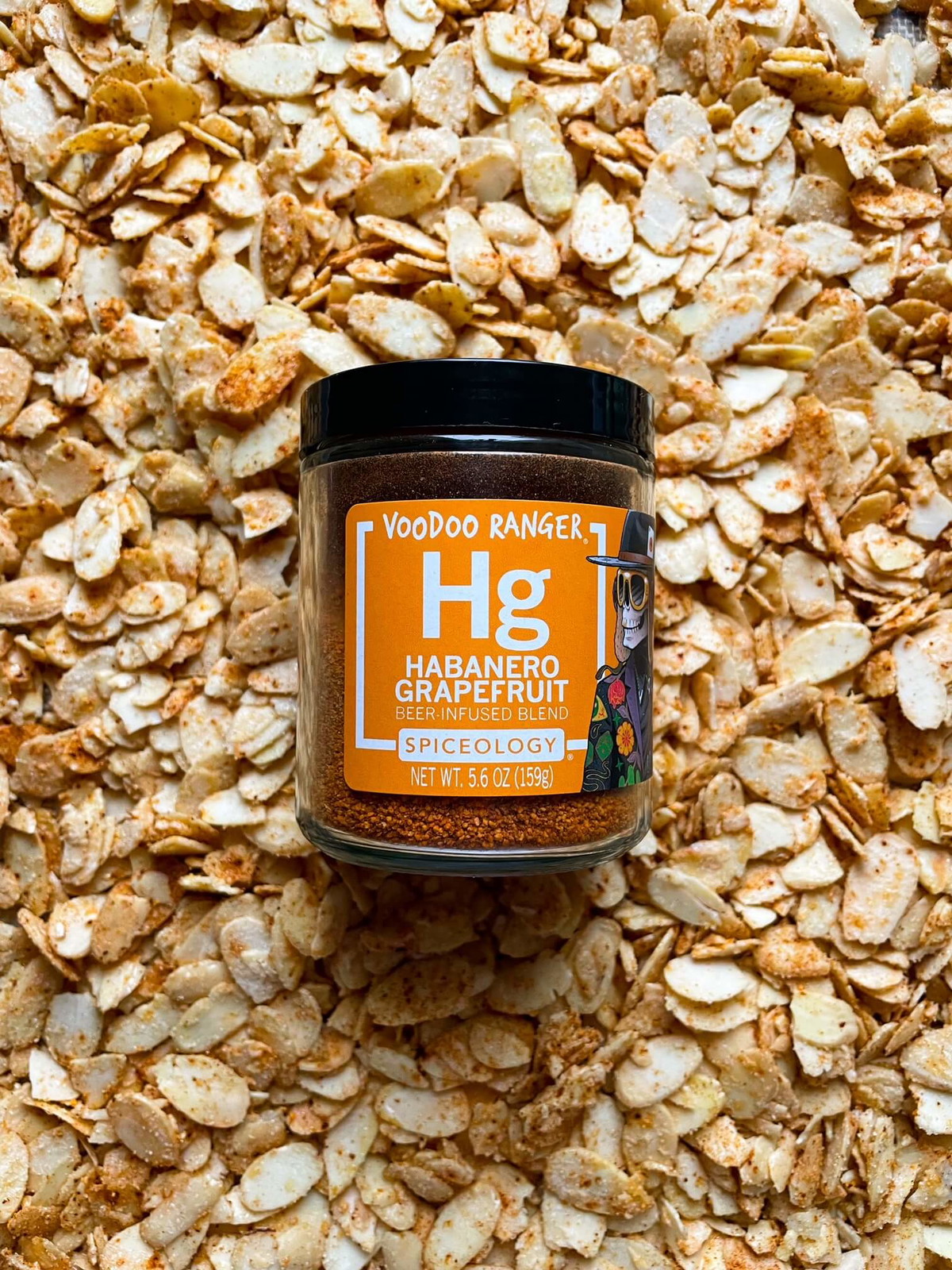 Habanero Grapefruit Candied Almonds