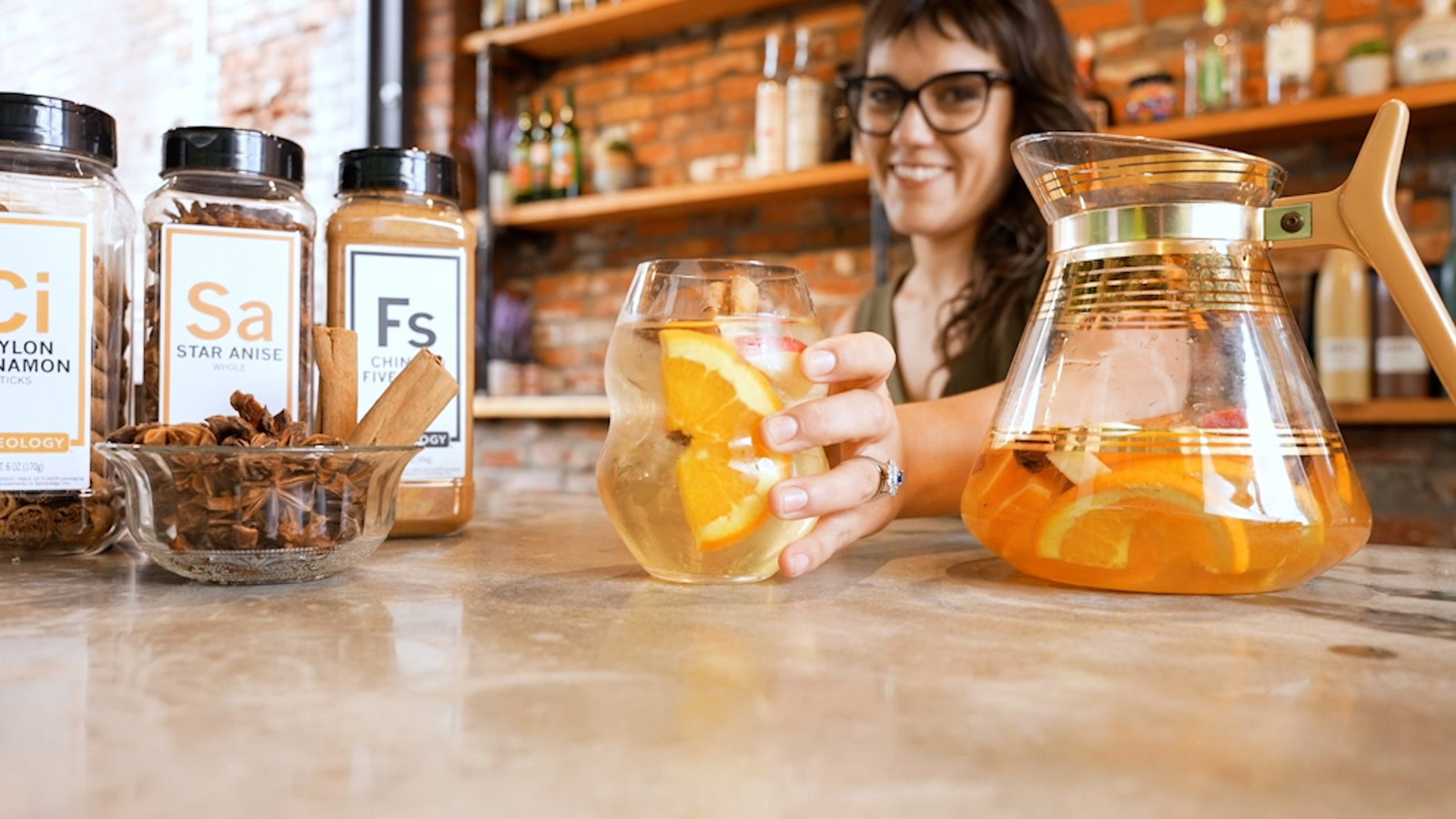 Image of Spiced White Wine Sangria