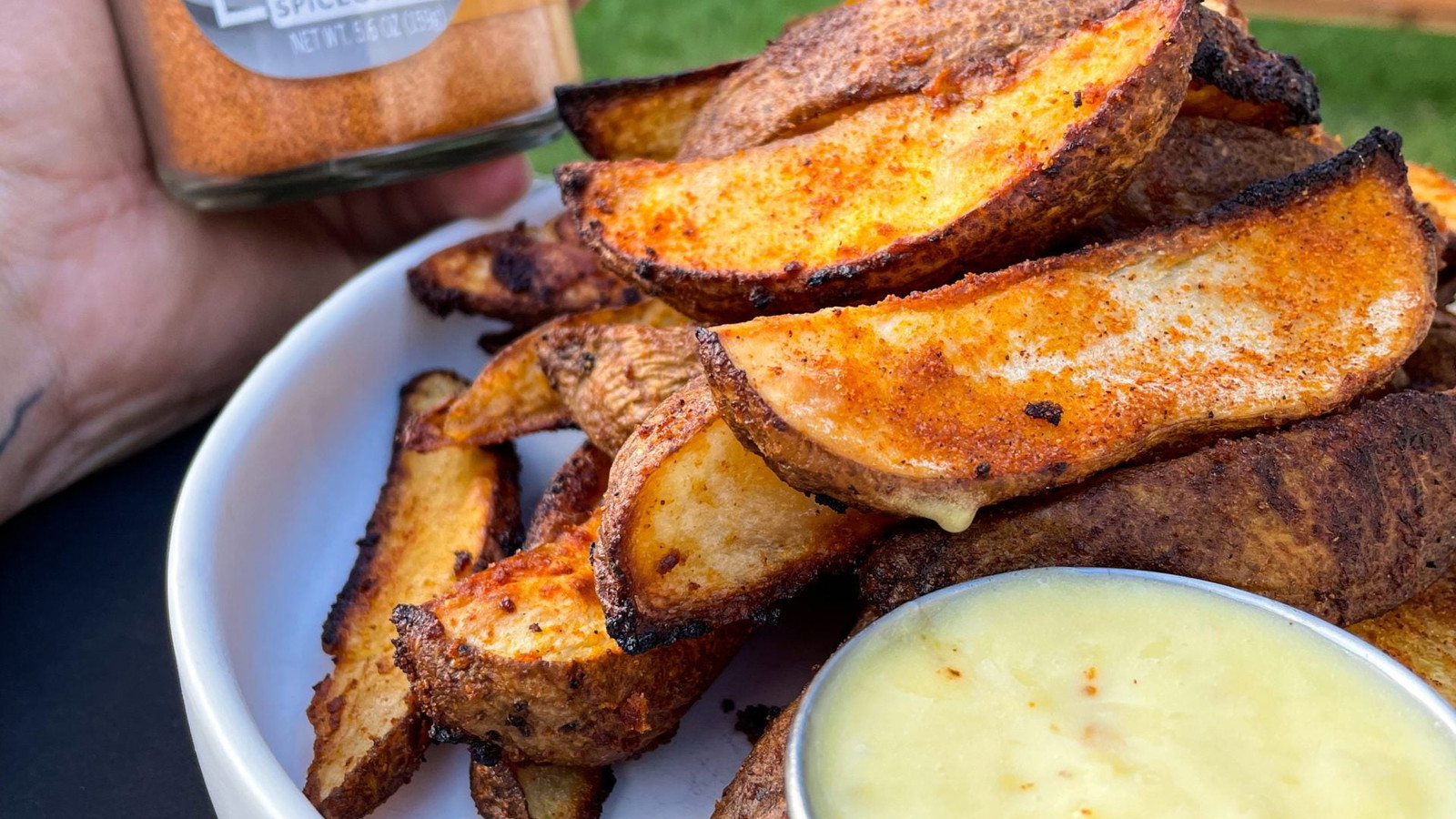 Image of Fries SZN Potato Wedges & Roasted Garlic Aioli