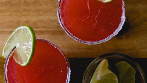 Image of Raspberry Chipotle Margarita Recipe