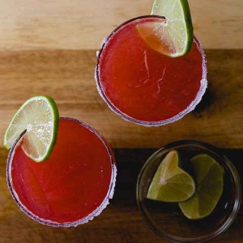 Raspberry Chipotle Margarita 