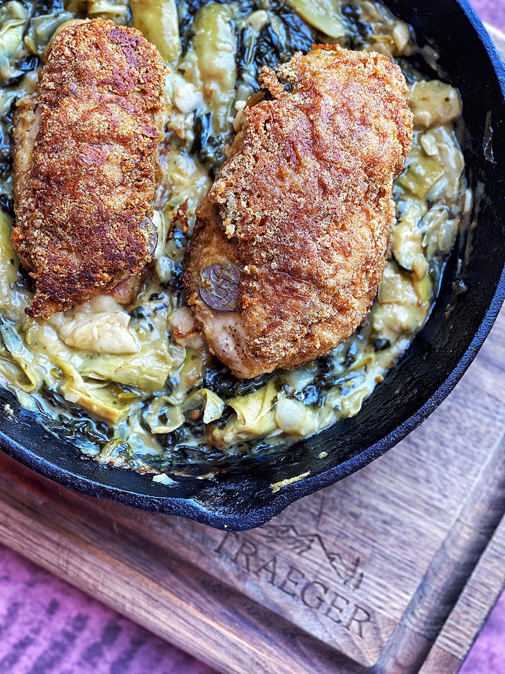 Applewood Smoked Salt Chicken Cordon Bleu