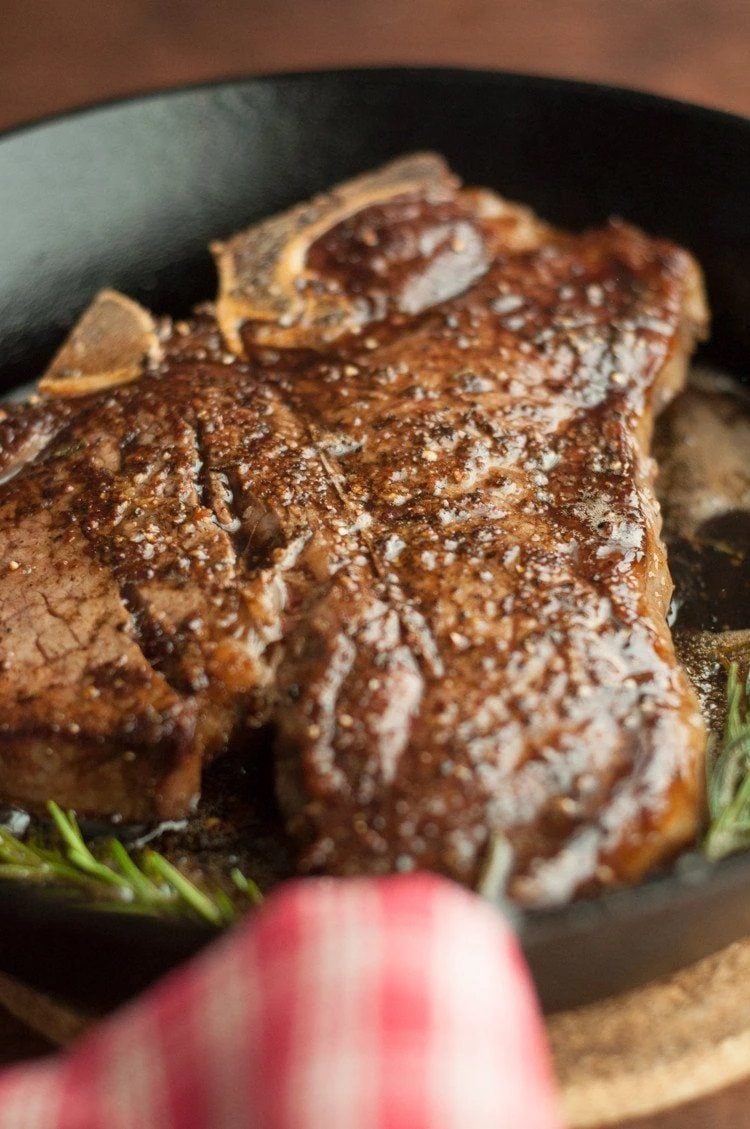 Smoky Honey Habanero Butter Perfect Pan Seared Steak