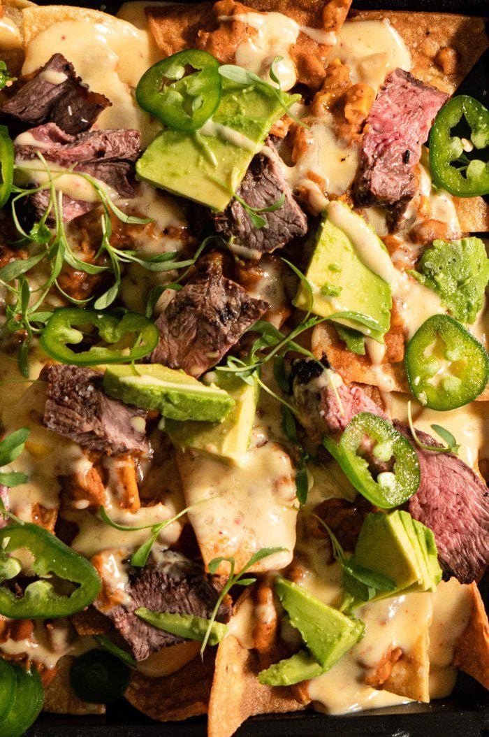 Aleppo Pepper Steak Nachos - Cinco de Mayo