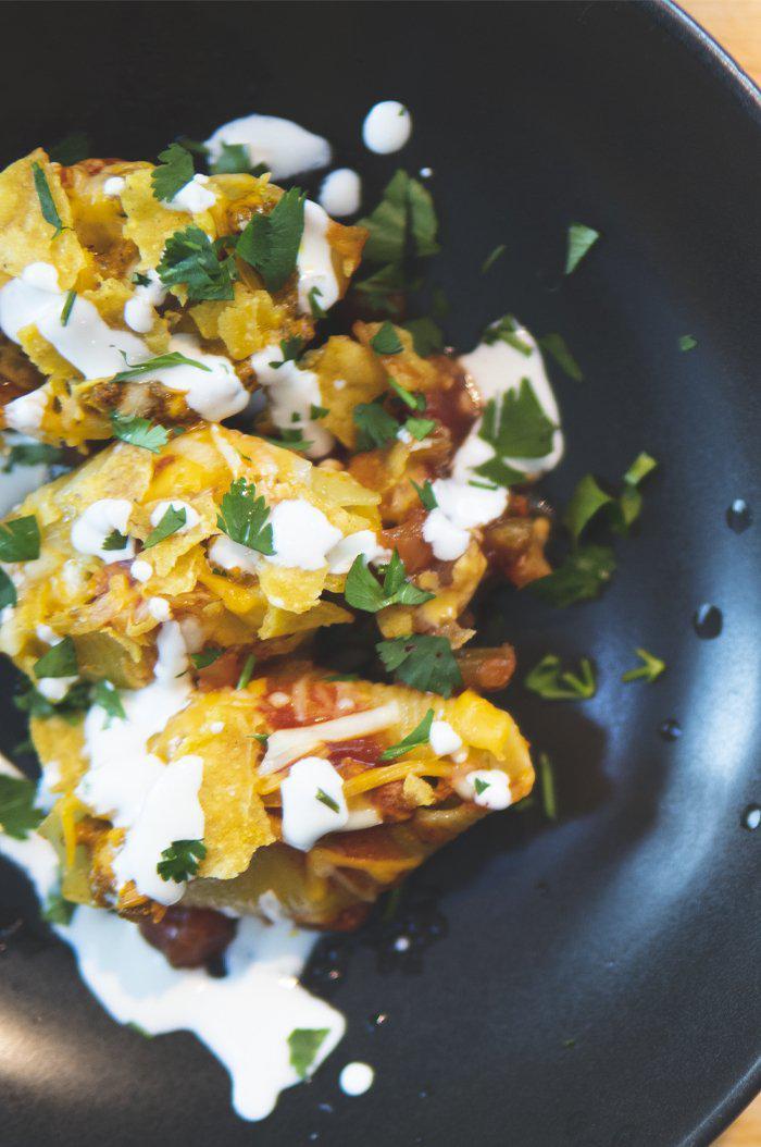 Achiote Taco Stuffed Pasta Shells