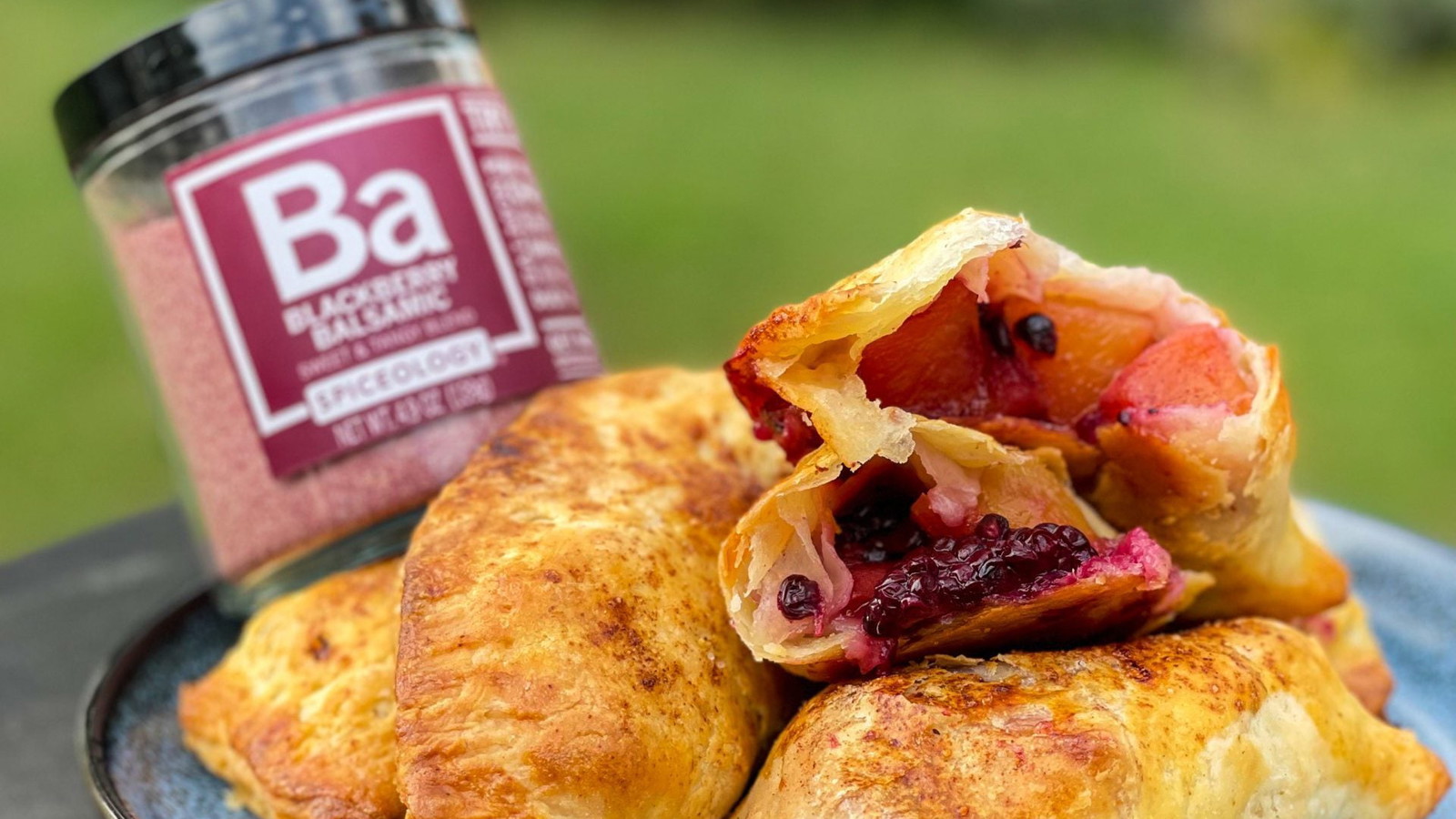 Image of Blackberry Balsamic Peach & Blackberry Hand Pies