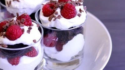 Image of Raspberry Chipotle Brownie Trifle