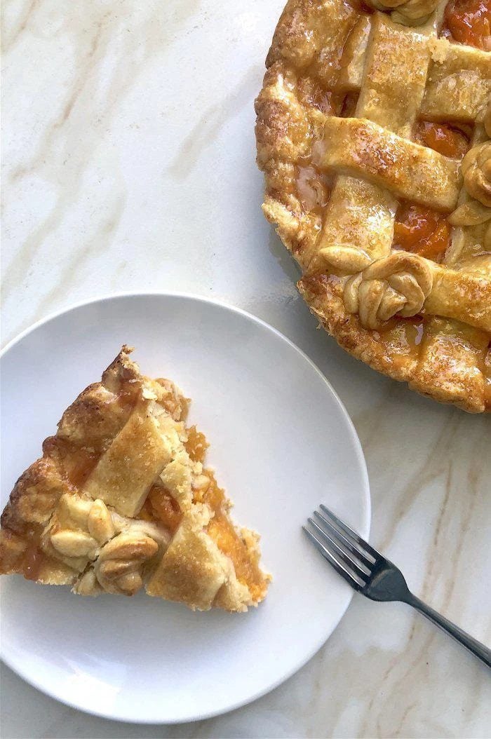 Smoky Honey Habanero Foolproof Pie Crust & Peach Pie