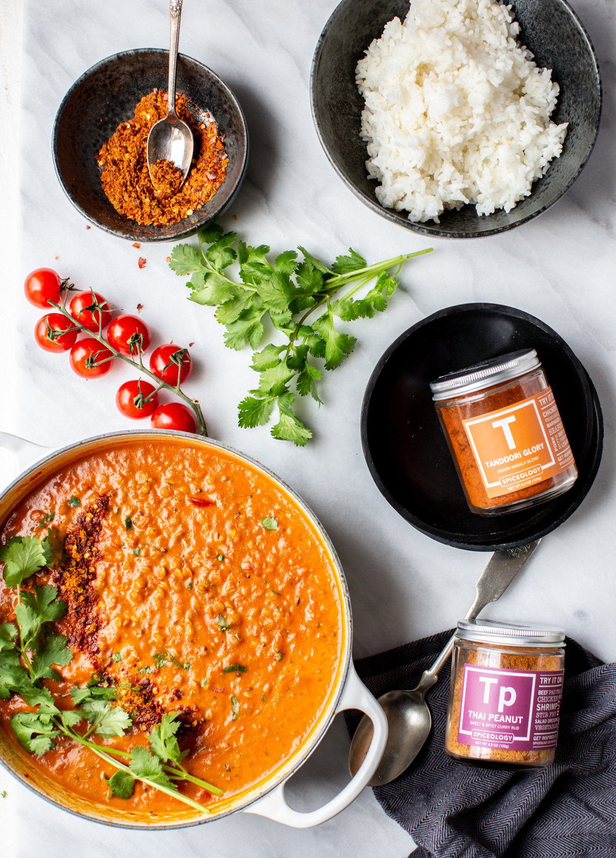 Tandoori Glory Coconut Lentil Curry