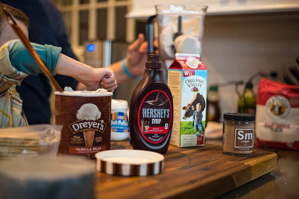 S'mores Milkshakes