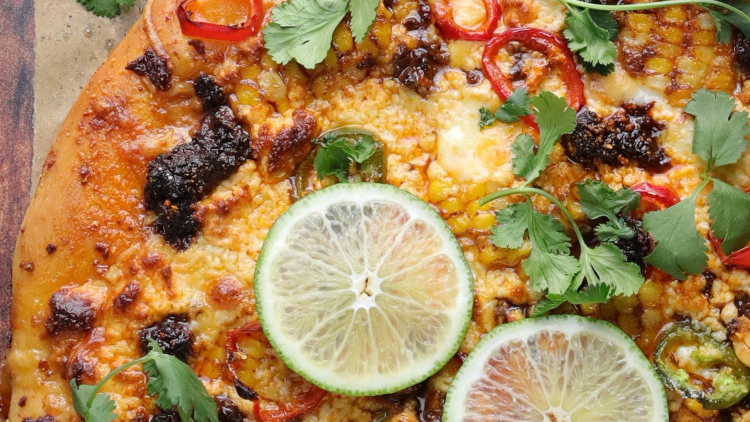 Image of Elote Pizza with Chorizo & Cotija