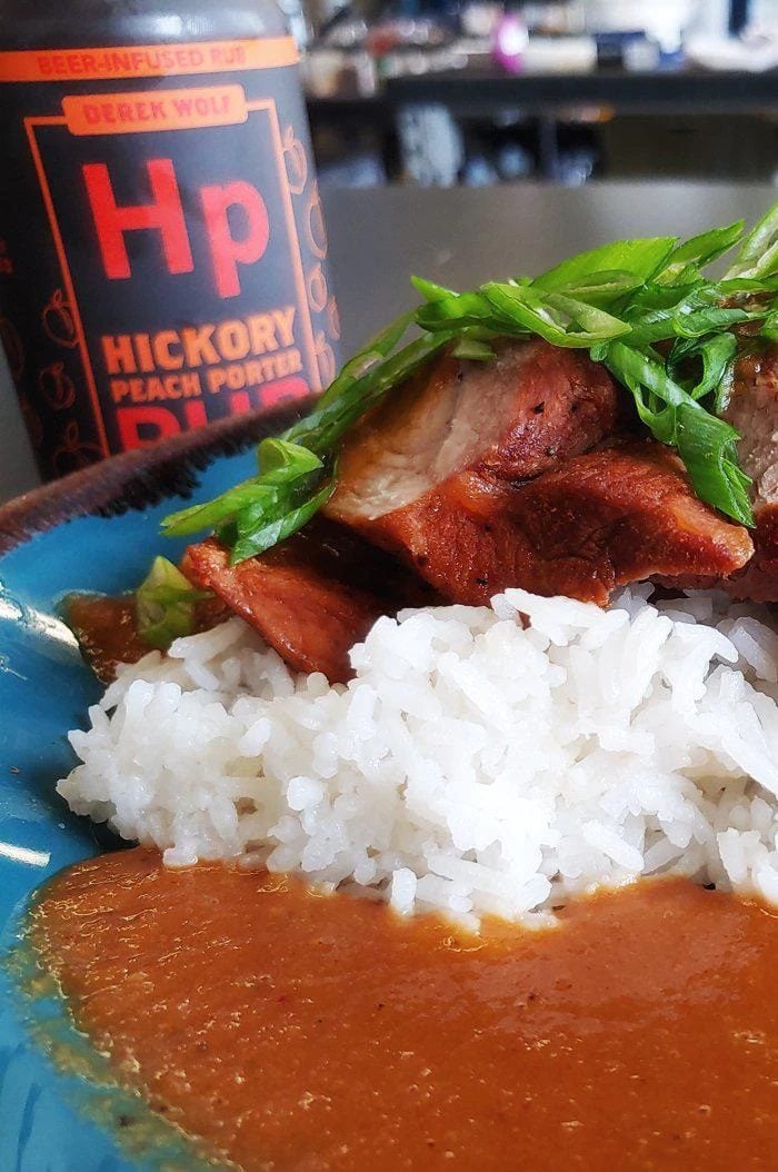 Hickory Peach Porter Country Ribs