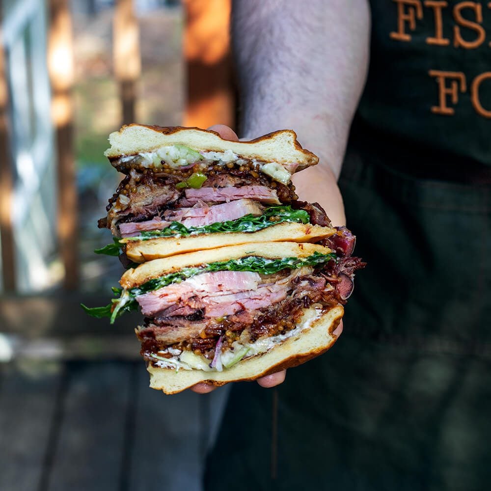 Flavor Hog Pork Sandwich