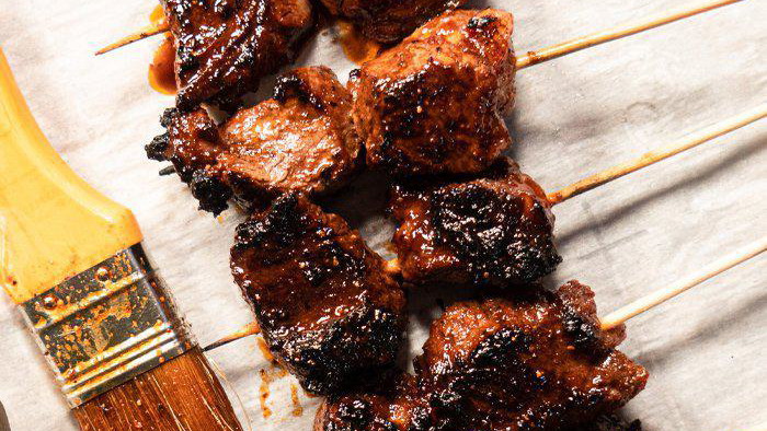 Image of Cherry Chipotle Ale Skewers