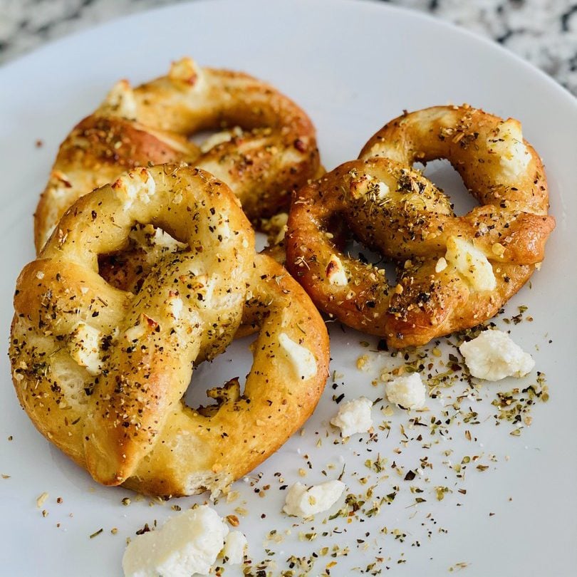 Greek Freak Homemade Pretzels