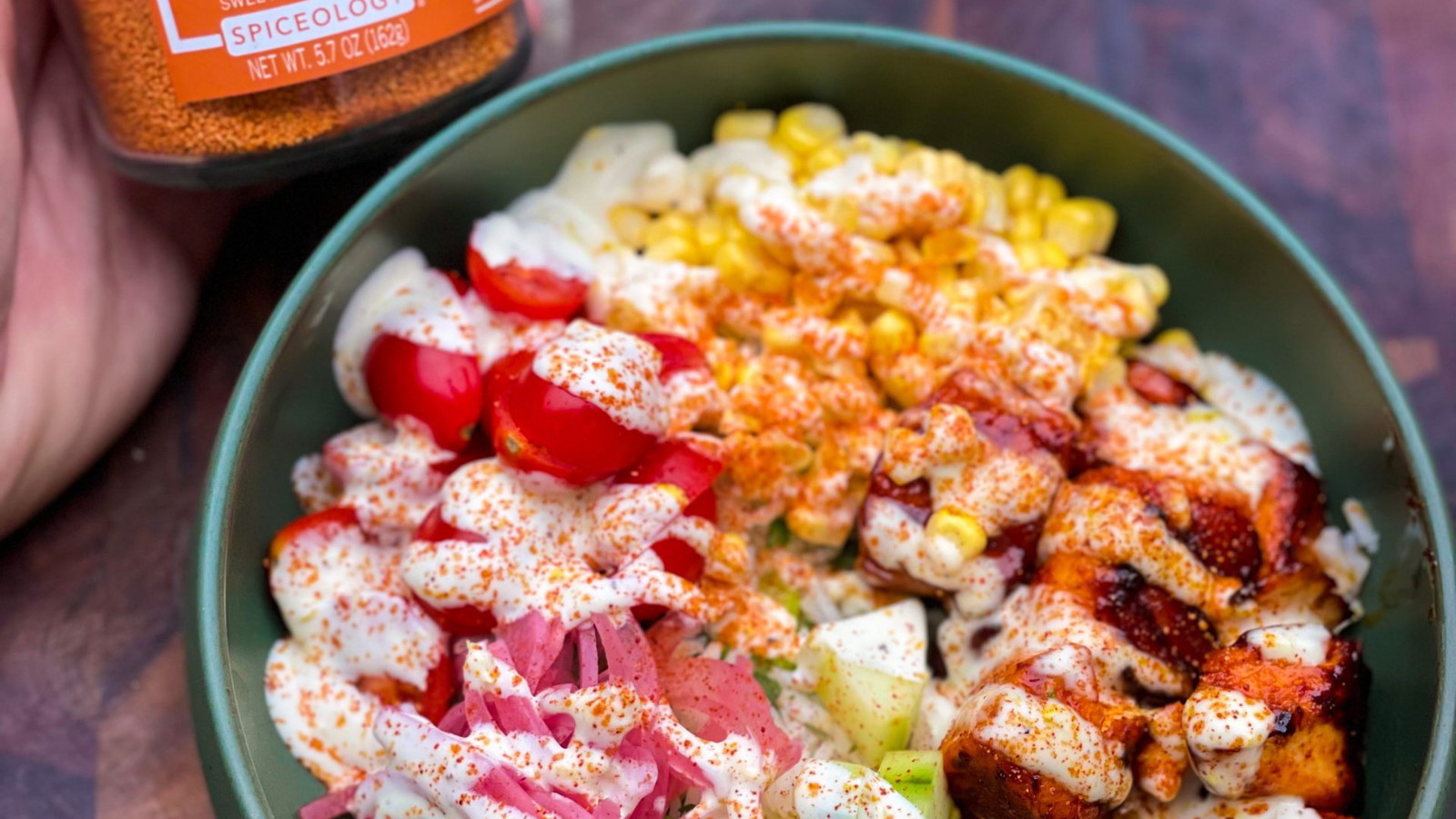 Image of Smoky Honey Habanero Salmon Rice Bowl