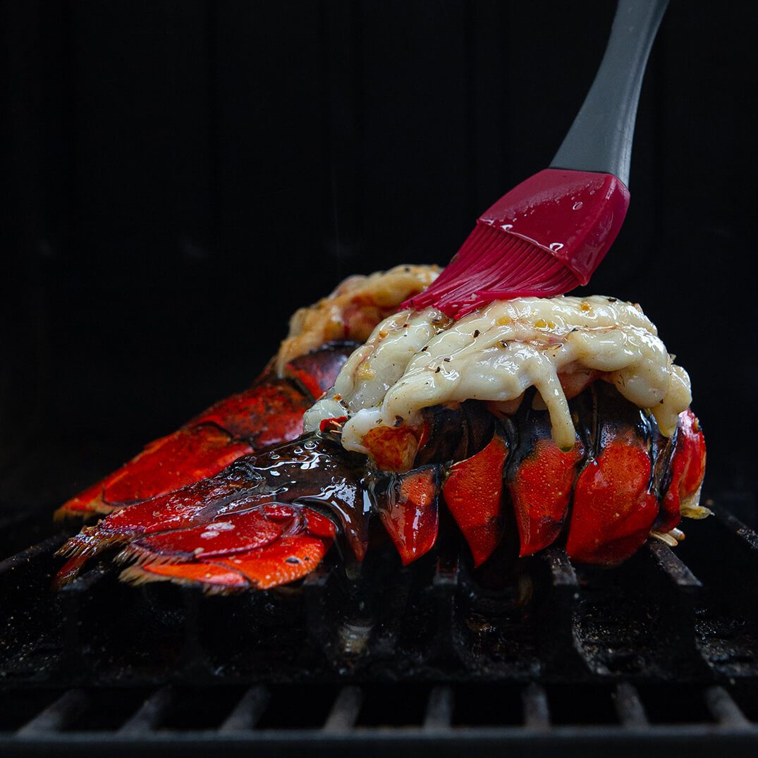 Garlic Junkie Butter-basted Lobster Tails