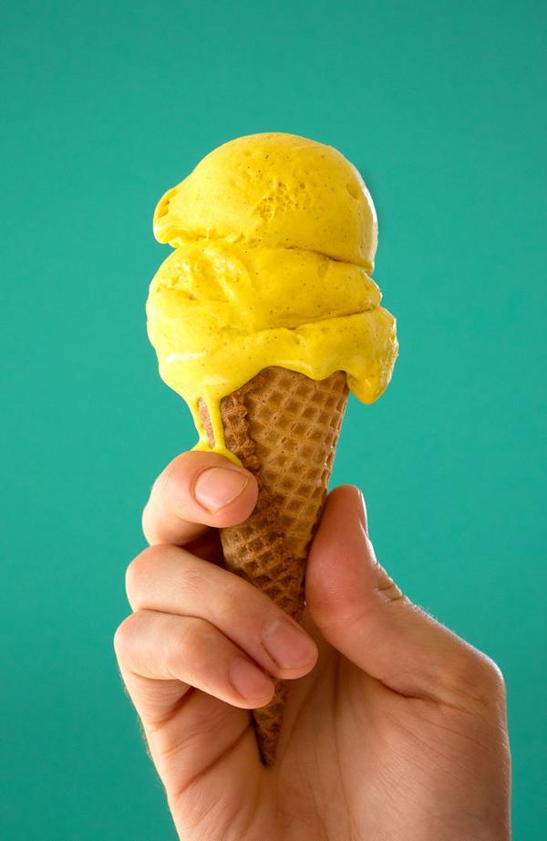Turmeric Ice Cream