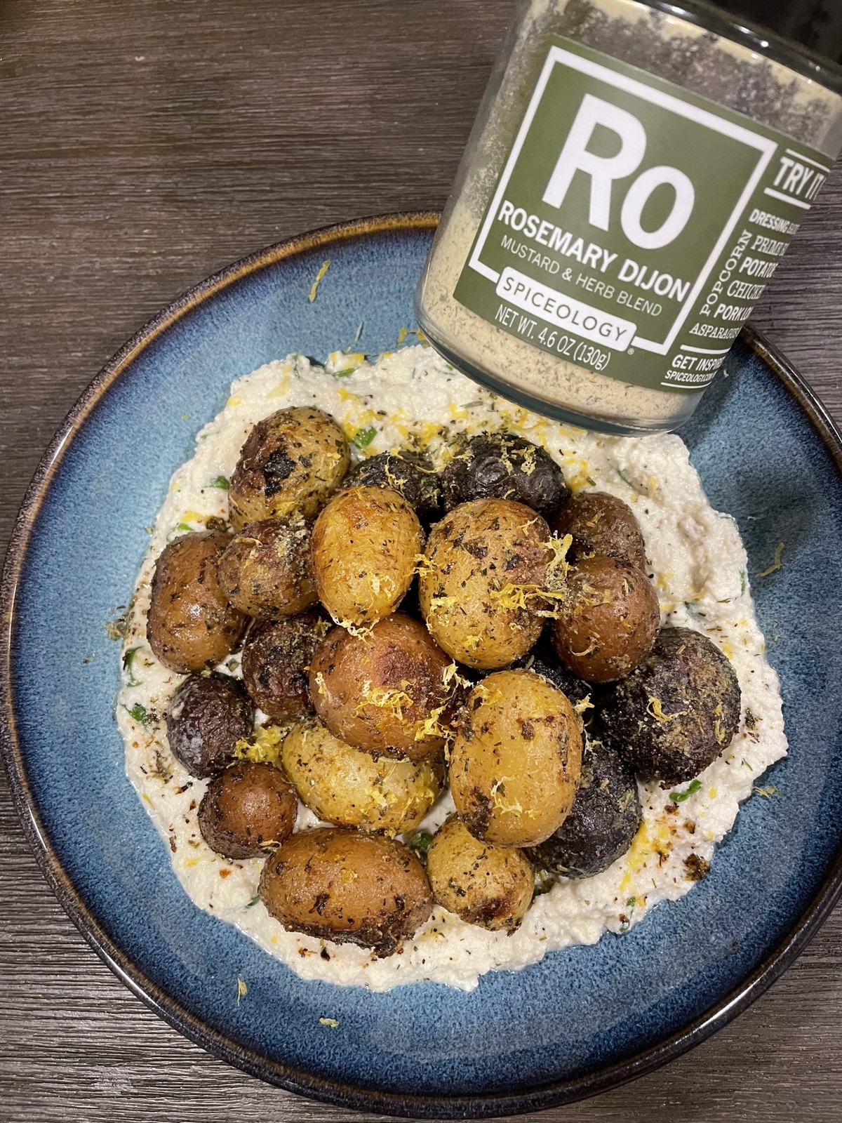 Rosemary Dijon Roasted Baby Potatoes
