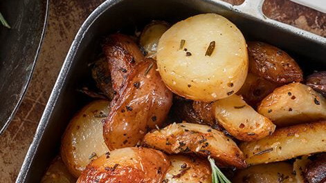 Image of One Pan Lemon Dijon Potatoes and Broccoli