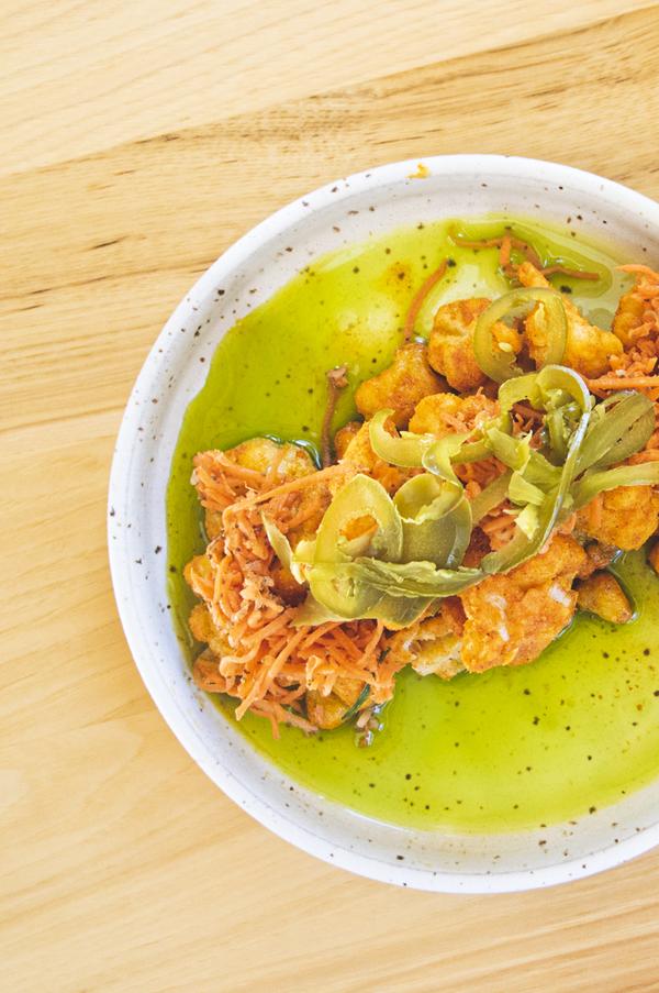 Bleu Cheese Buffalo Cauliflower