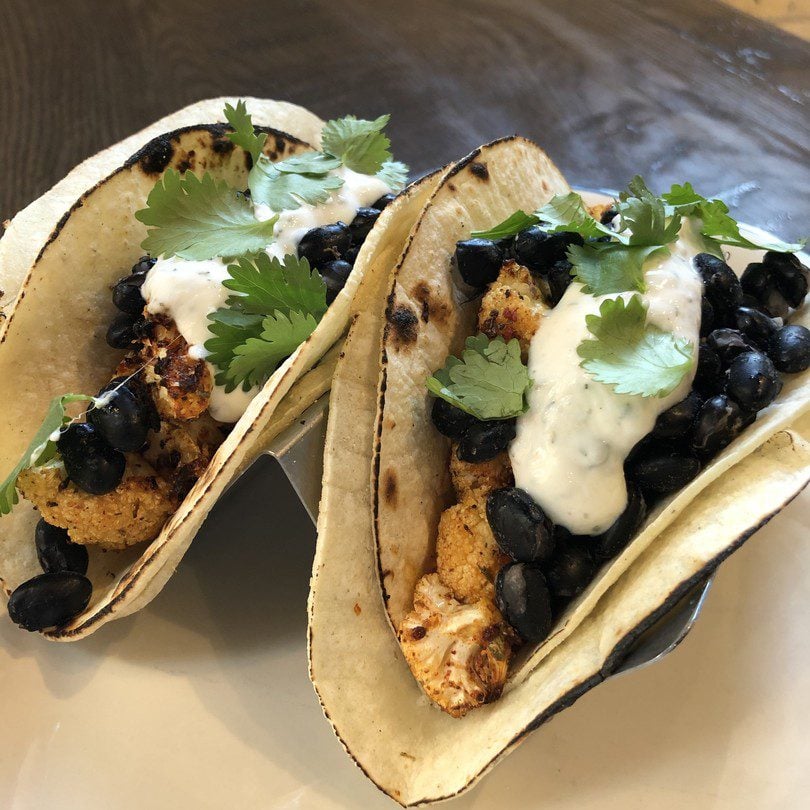 Mango Tango Cauliflower Tacos