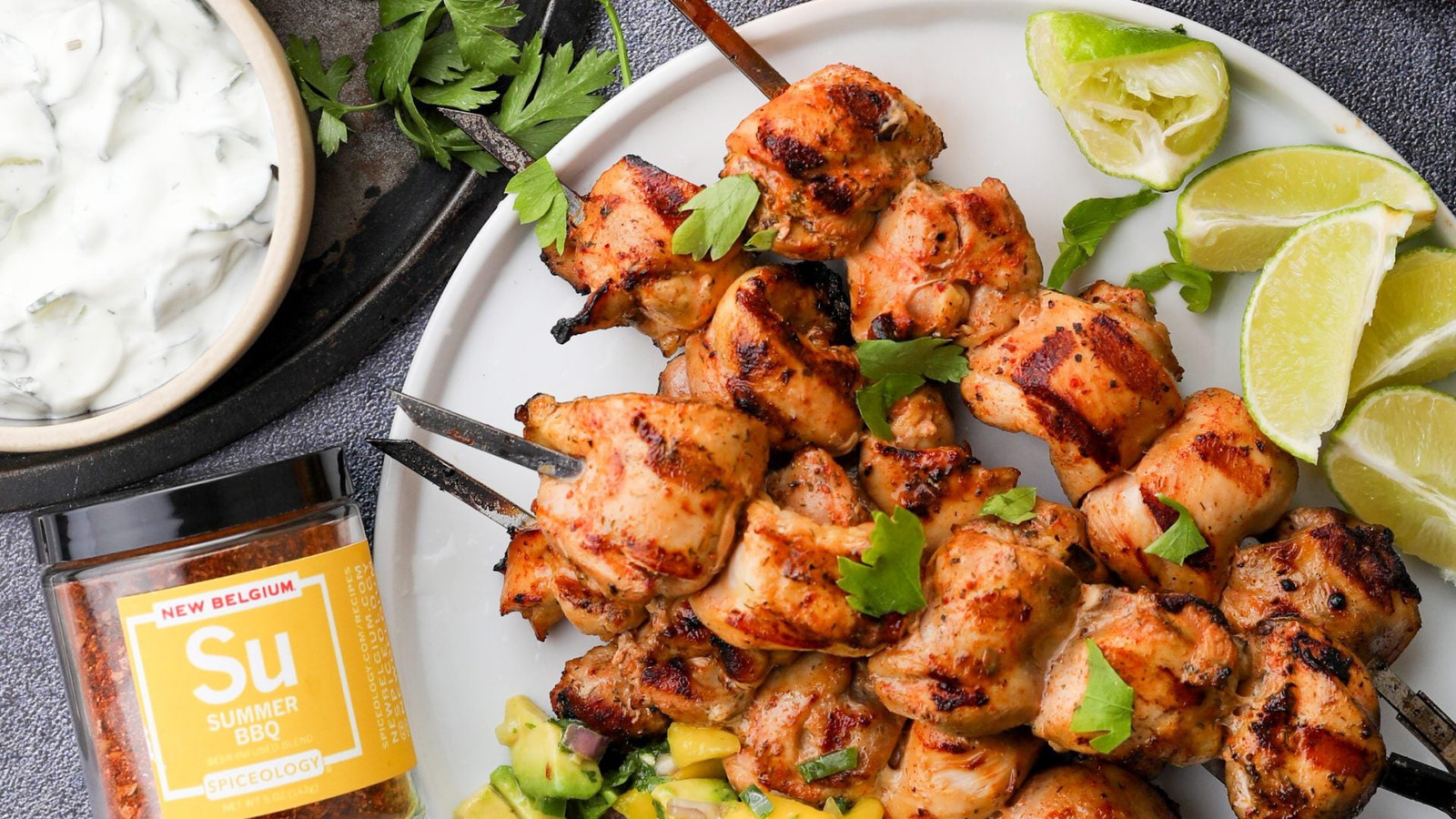 Image of Summer BBQ Chicken Skewers