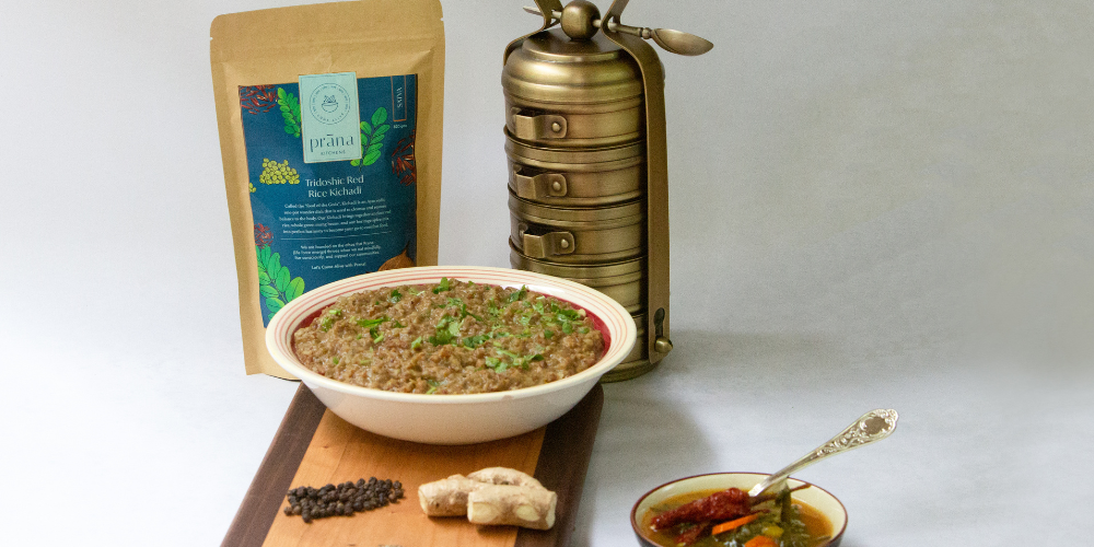 Trioshic Red Rice Kichadi