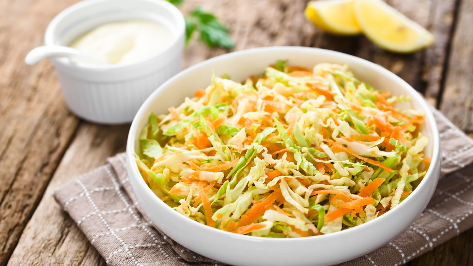 Image of Salade de chou et carotte au sésame