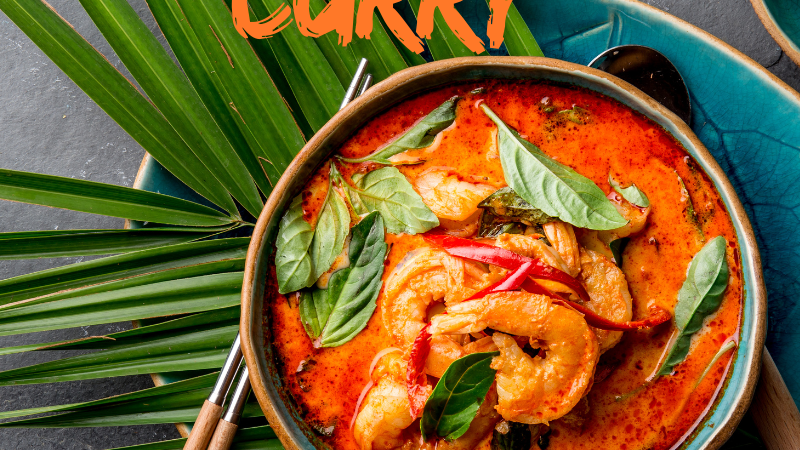 Image of Thaise Groene Curry met Garnalen