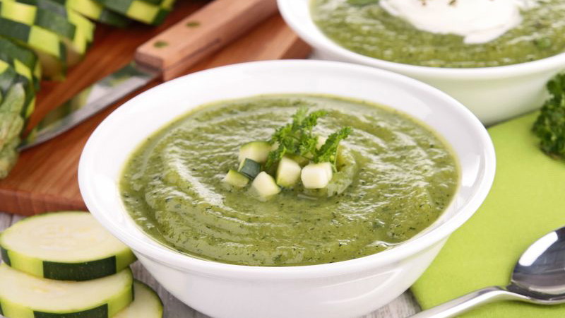 Image of Courgette-Komkommersoep