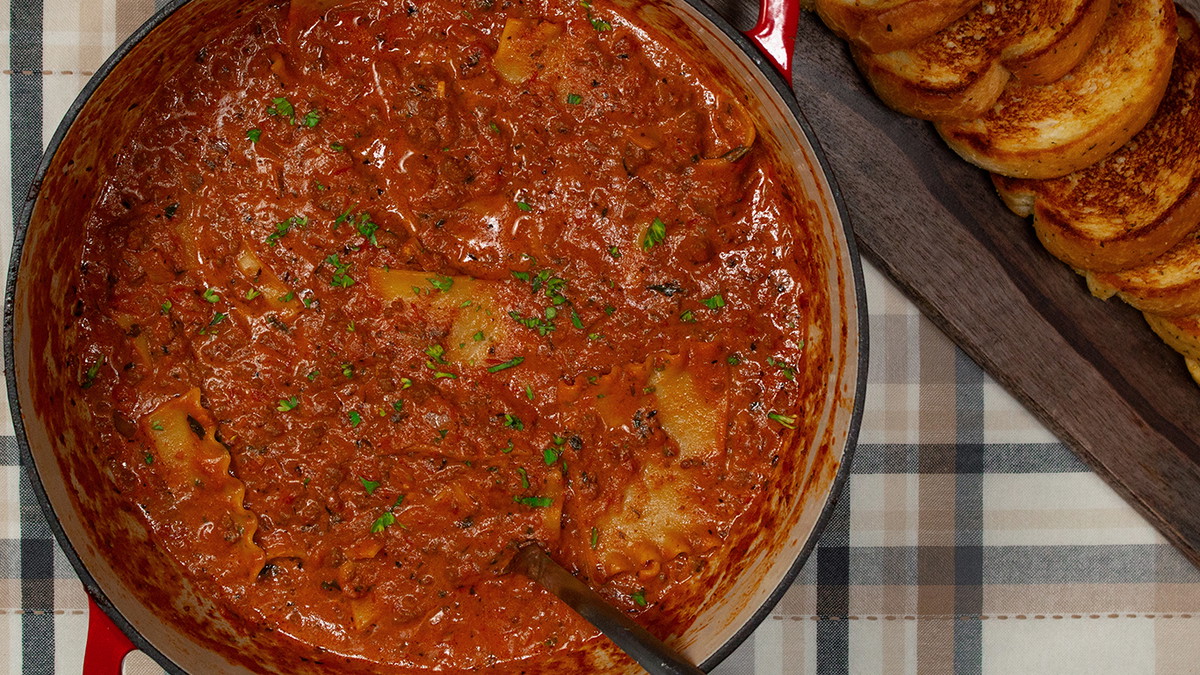 Hot and Tasty Lasagna Soup