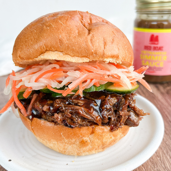 Image of Vietnamese Pulled Pork Sandwich