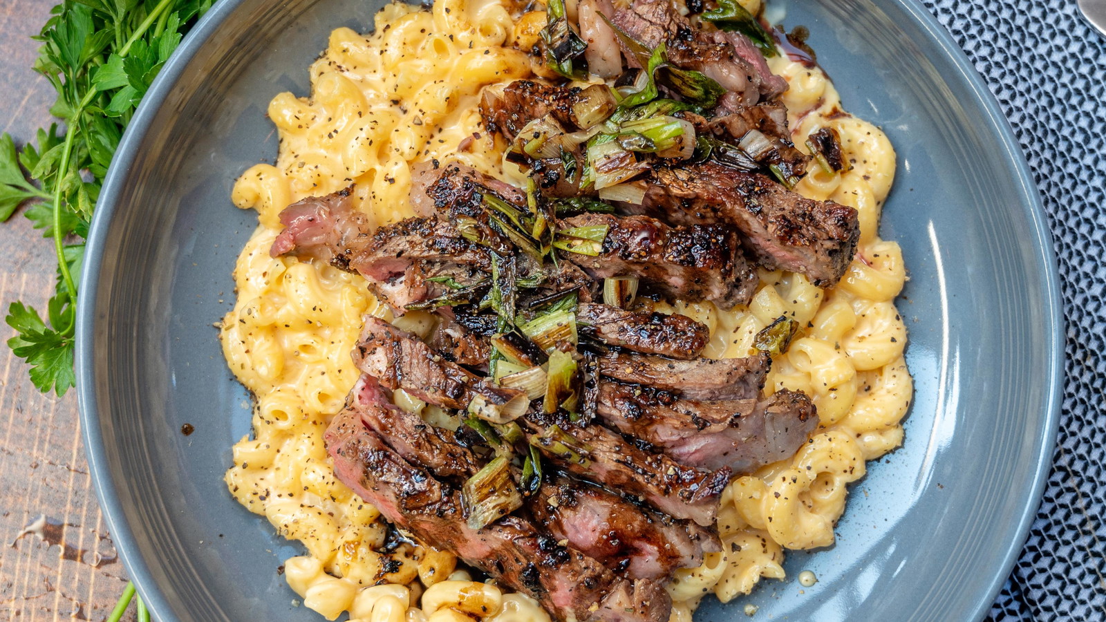 Image of Steak Mac and Cheese