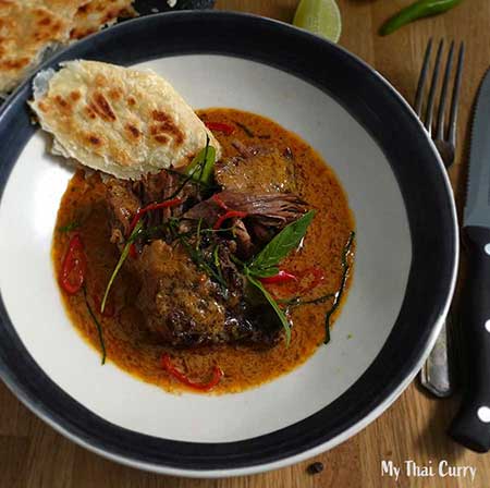 Image of Beef Short Ribs in Panang Curry Sauce