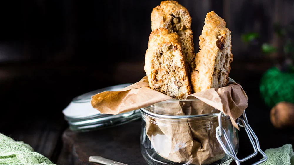 Image of Cantucci: galletas de almendra italianas