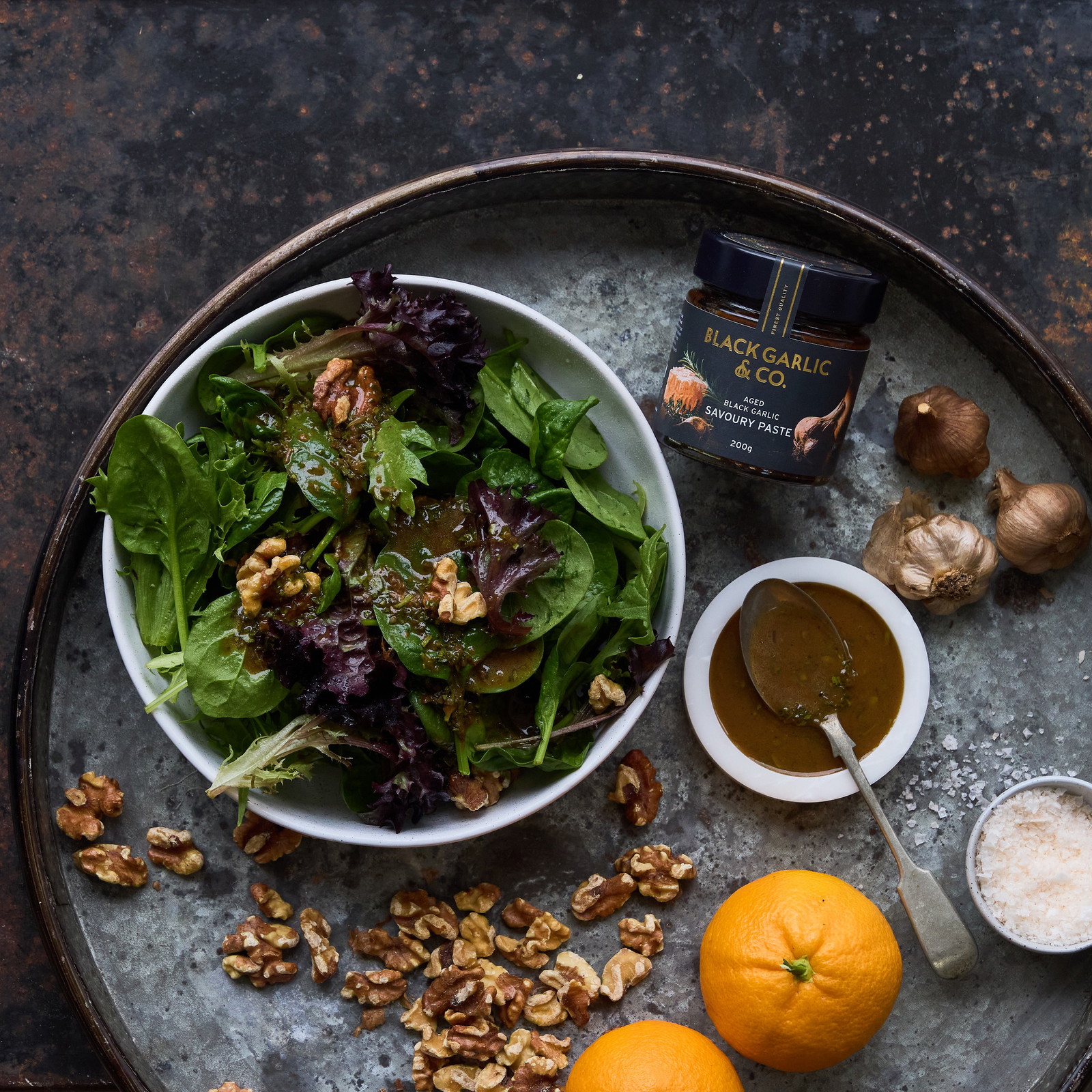 black garlic dressing Black Garlic Sauce (250 ml/8.4 fl oz) main image 1