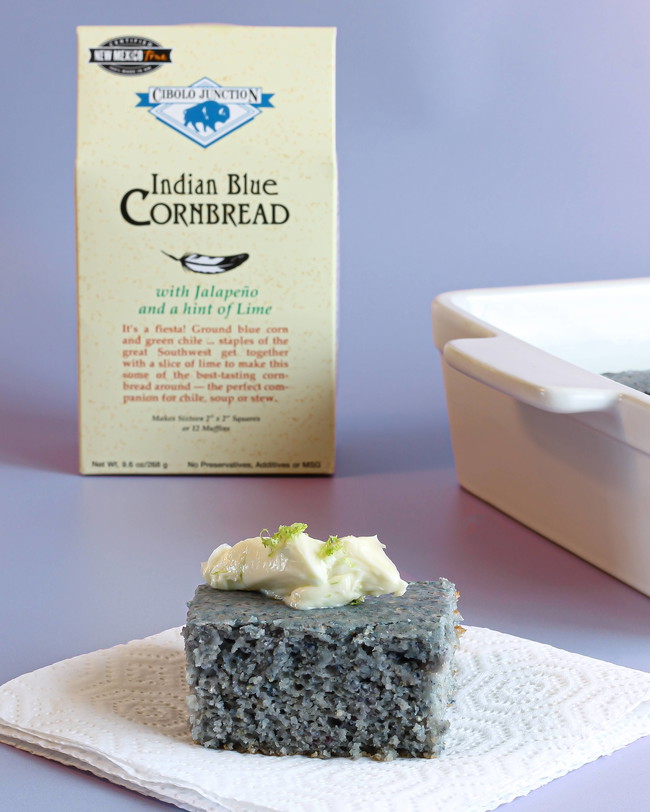 Image of Indian Blue Cornbread