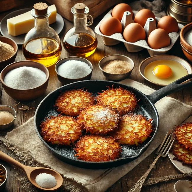 Image of FARMER CHEESE LATKES