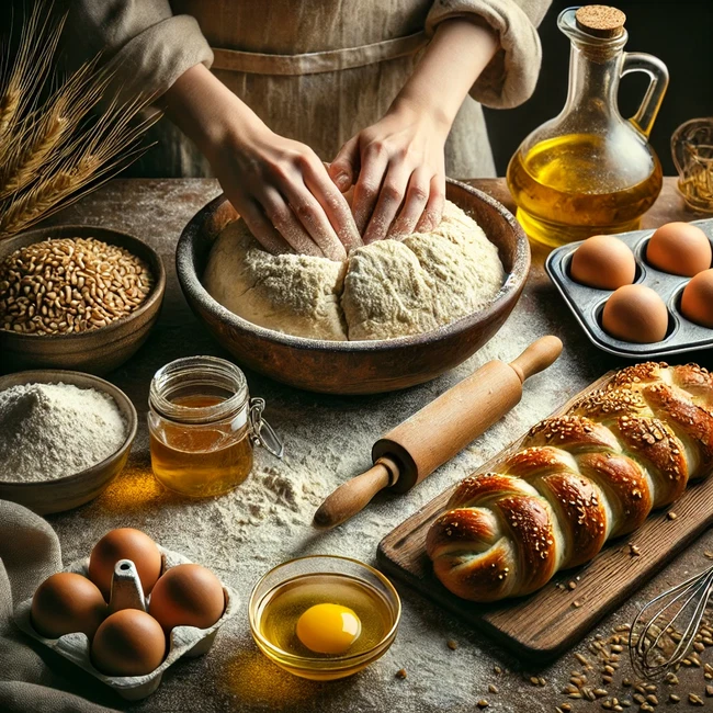 Image of EASY WHOLE-WHEAT CHALLAH