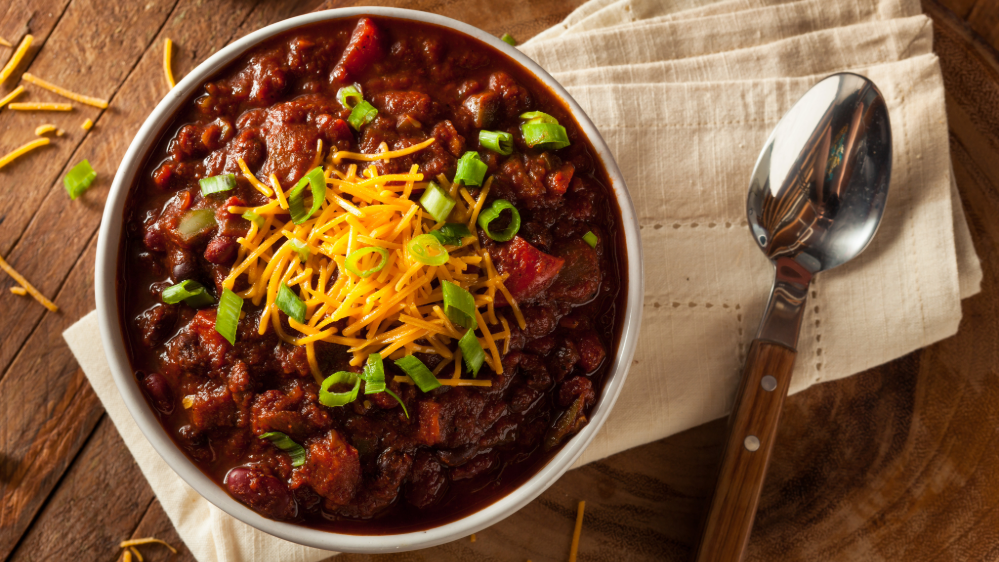 Image of One Pot Beef & Bacon Chili