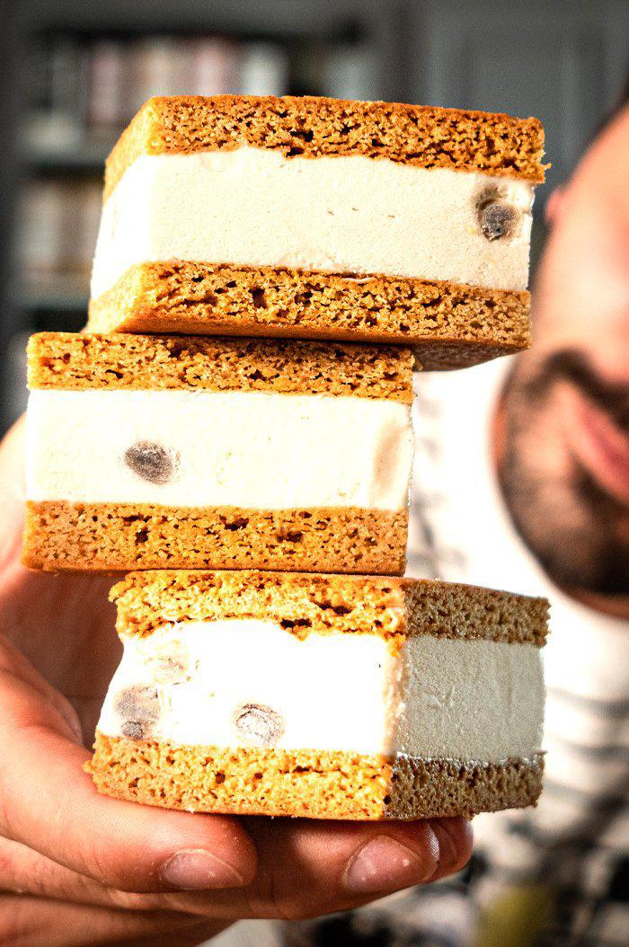 Boba Ice Cream Sandwich