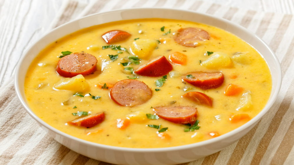 Image of Hearty Bratwurst Soup