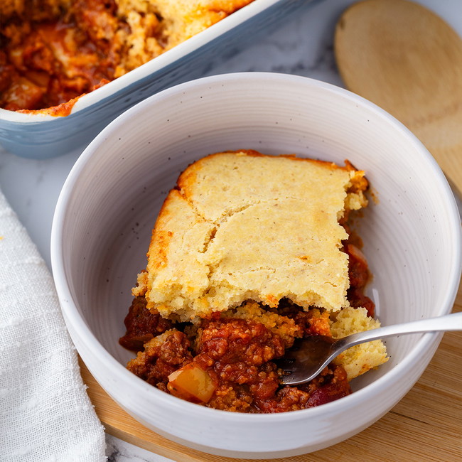 Image of Chili Cornbread Casserole 