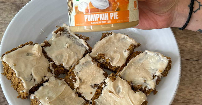 Image of Dairy and Gluten Free Protein Pumpkin Fit Butters Bars 