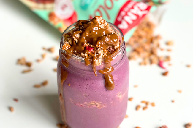 Image of Raspberry Granola Protein Shake