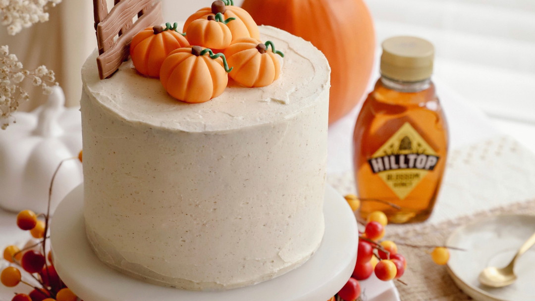 Image of Honey Spice Pumpkin Patch Cake